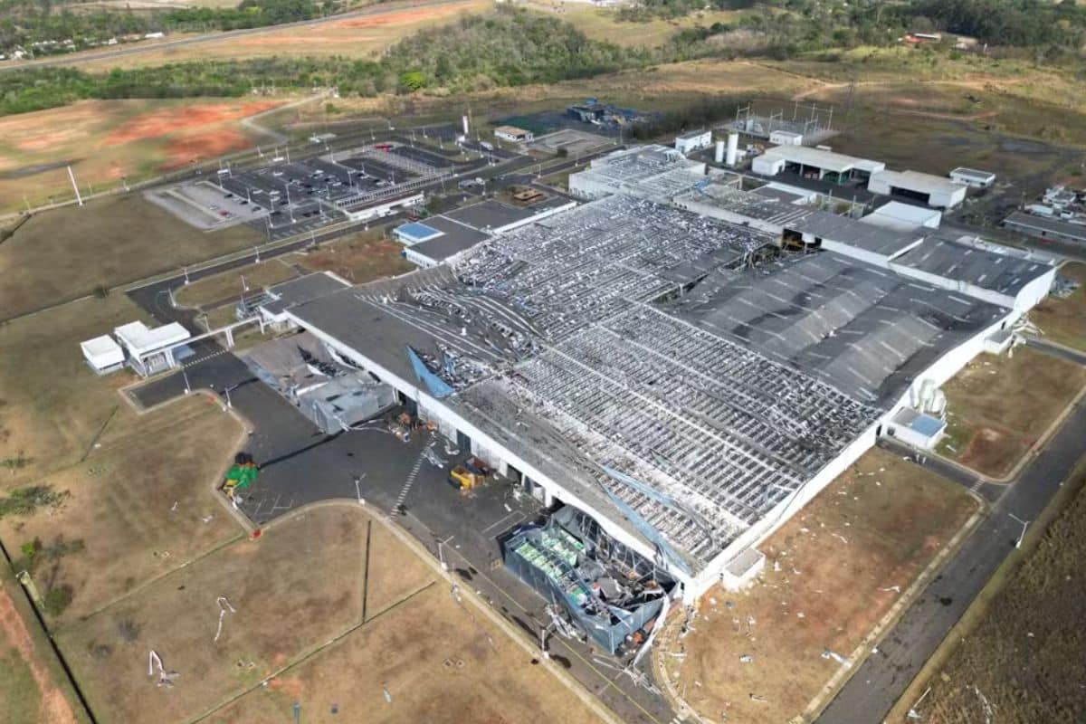 Vendaval Que Atingiu Fábrica Da Toyota Em Porto Feliz É Um Tornado De Categoria F2, Entenda