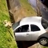 Jovem Cai Em Córrego Com Carro Em São Roque Após Falha Mecânica