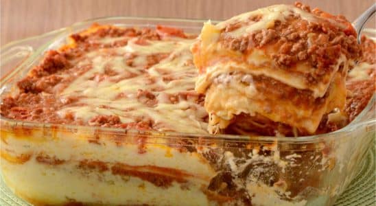 Lasanha De Macarrão