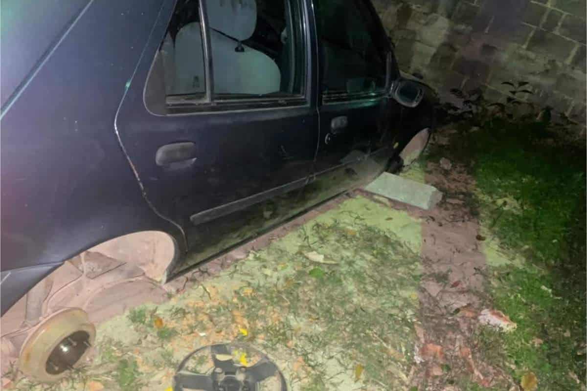 Morador De Mairinque Tem Rodas Do Carro Furtada Durante A Madrugada Em Bairro