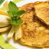 Panqueca Com Massa De Banana Lowcarb