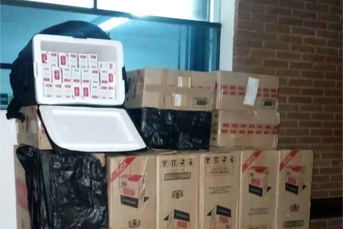 Polícia Apreende Carro Furtado Com 15 Mil Maços De Cigarros Em Sorocaba