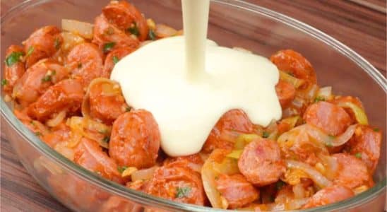 Receita De Linguiça Com Creme De Batata