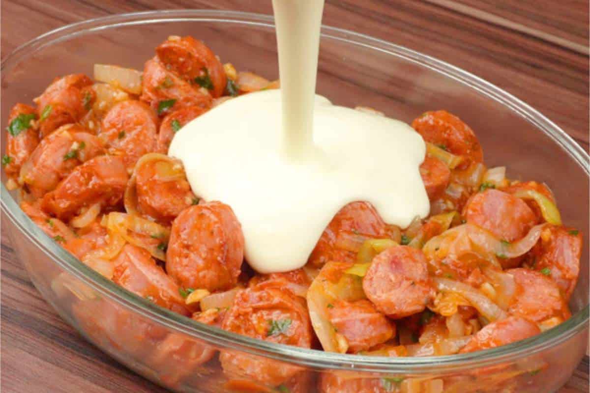Receita De Linguiça Com Creme De Batata