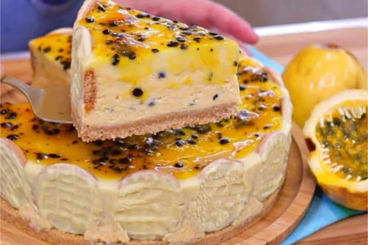 Torta Rústica De Maracujá