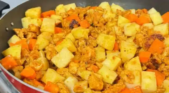 Picadinho De Frango Com Legumes, Fácil De Fazer Para O Seu Almoço 11 Picadinho De Frango Com Legumes