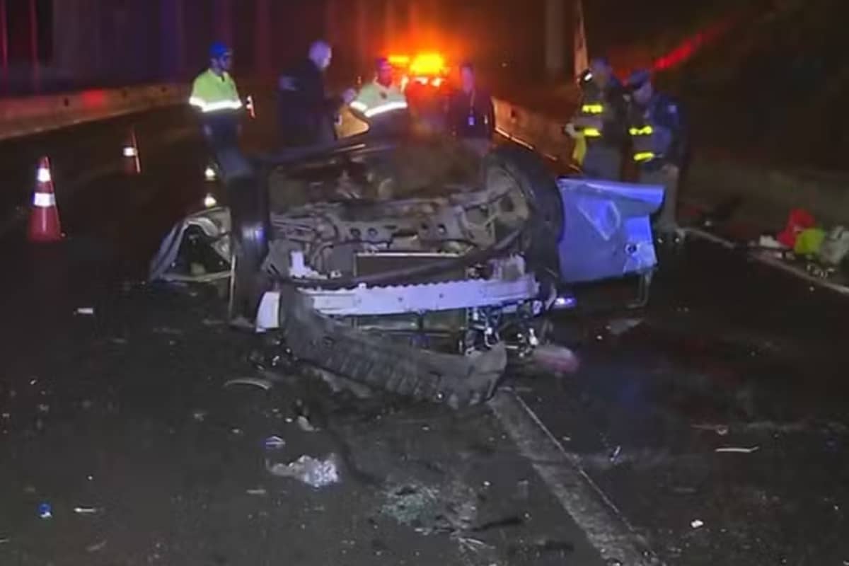 Carro Cai Do Rodoanel E Deixa E Causa Morte De 4 Jovens