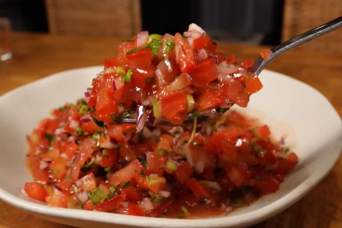 Vinagrete Para Churrasco Fresquinho