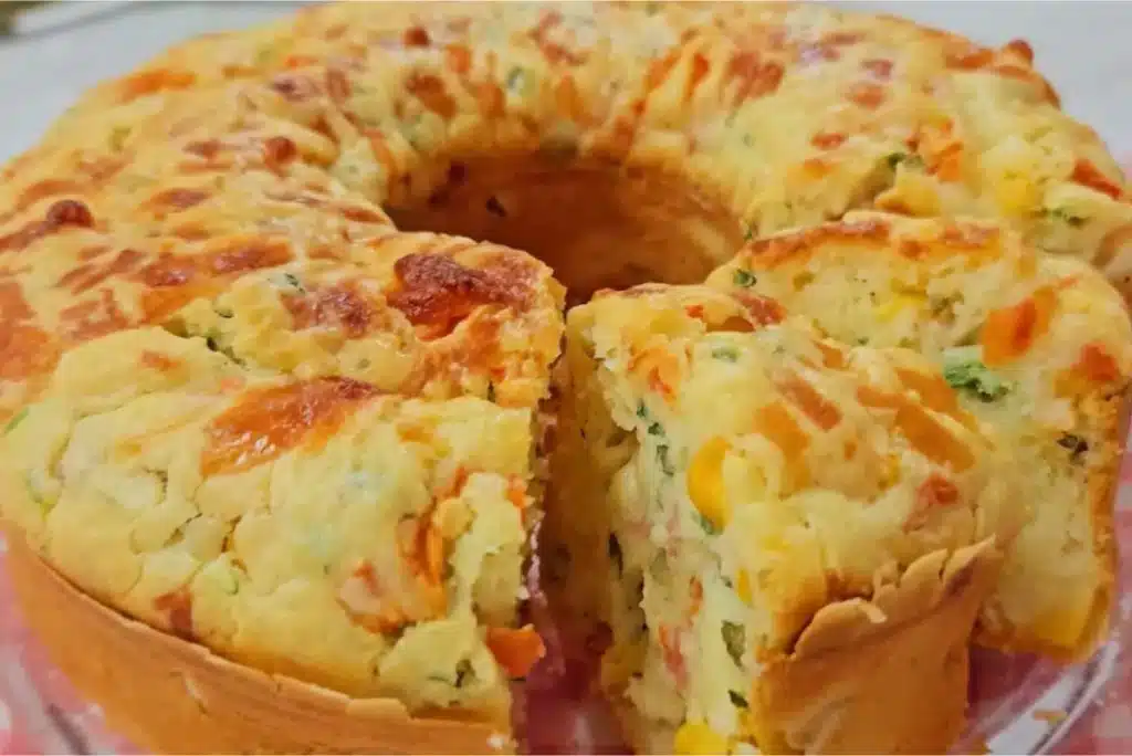 Bolo De Frios Salgado, Fofinho Por Dentro E Ideal Pra Lanche Ou Café Reforçado 7 Bolo-De-Frios