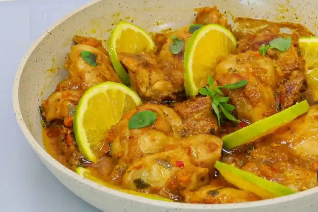 Frango No Caldo De Laranja Que Derrete Na Boca Com Tempero Agridoce Incrível 7 Frango-No-Caldo-De-Laranja