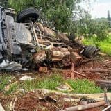 Caminhão Com Peixes Com Destino A Capela Do Alto Tomba Em Rodovia De Tatuí