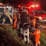 Casal Morre Após Capotar Carro Na Sp-340 Na Cidade De Casa Branca, Interior De São Paulo