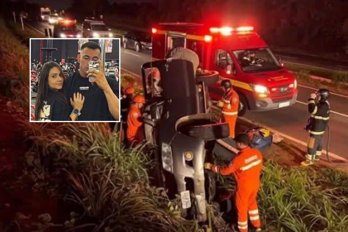 Casal Morre Após Capotar Carro Na Sp-340 Na Cidade De Casa Branca, Interior De São Paulo