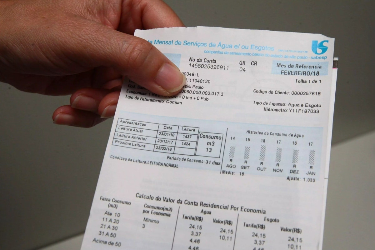 Conta De Água Ficará Mais Cara Em São Paulo A Partir De Janeiro De 2026