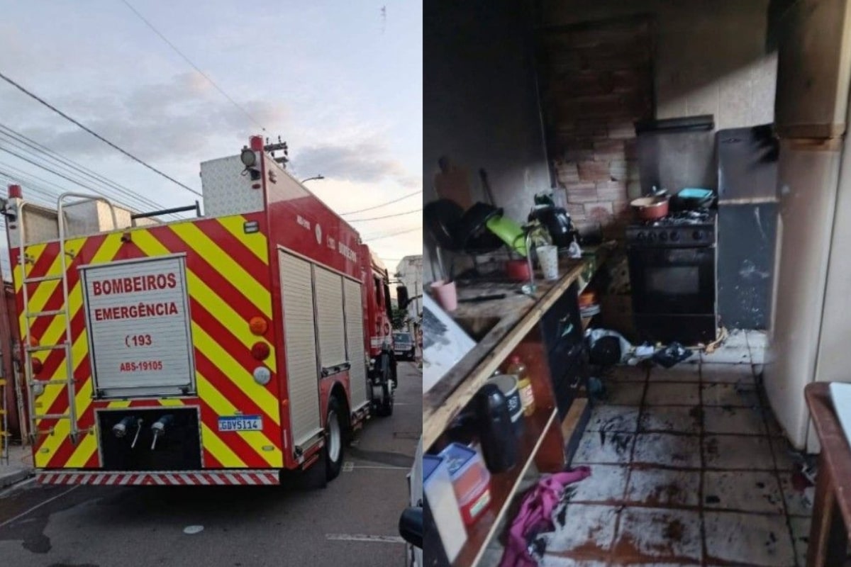 Homem Bate Na Esposa E Coloca Fogo Na Casa Com Os Três Filhos