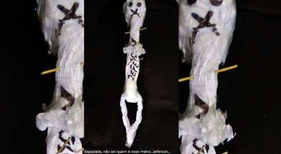 Motoboy Encontra Boneco De Vodu Na Raposo Tavares E Leva Embora