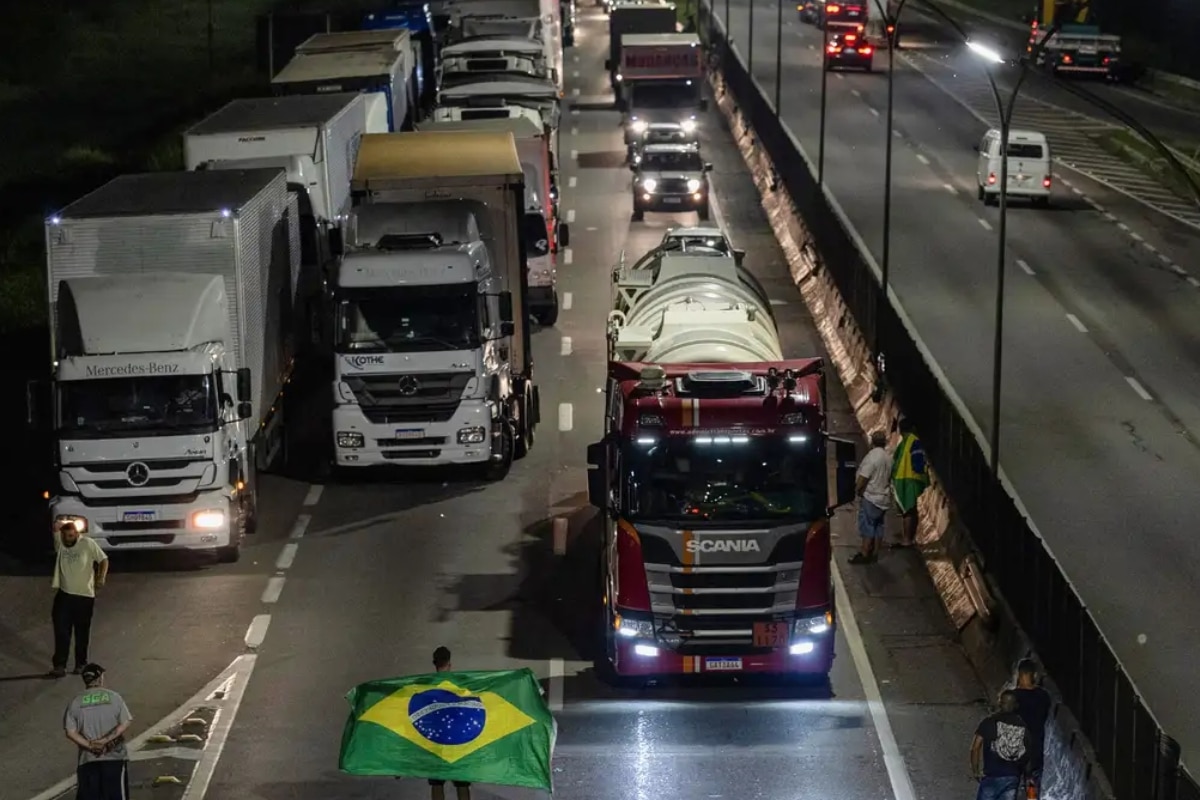 Paralisação De Caminhoneiros É Anunciada Na Presidência Da República