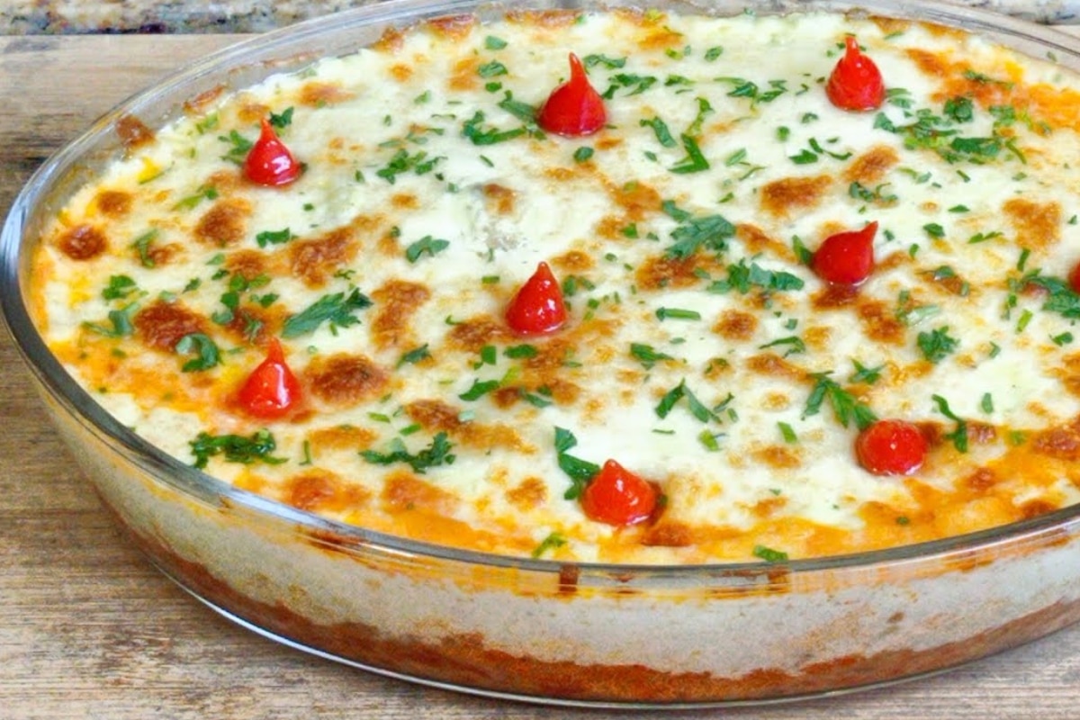 Peixe Cremoso Ao Forno