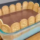 Sobremesa Cremosa Na Travessa Com Bolacha, Fácil De Fazer, Perfeita Para Qualquer Dia 4 Sobremesa Cremosa Na Travessa