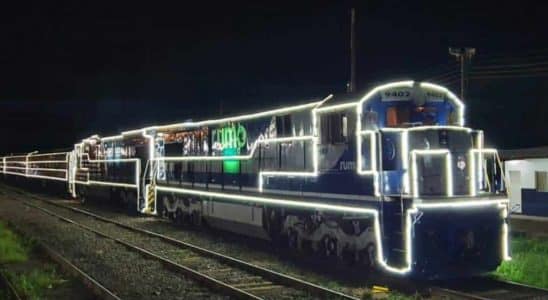 Trem Com Luzes De Natal Passa Por São Roque No Dia 18 De Dezembro