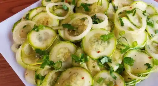 Salada De Abobrinha Leve E Refrescante Para Variar Nas Refeições Do Jantar E Almoço 8 Salada De Abobrinha