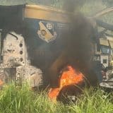 Criminosos Explodem Carro-Forte Em Rodovia Na Cidade De Piracicaba