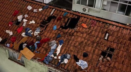 Em Briga De Casal, Homem Surta E Joga Móveis E Roupas De Prédio Em São Vicente