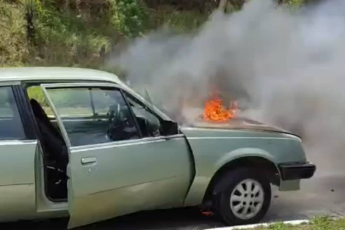 Vídeo Mostra Monza 1989 Pegando Fogo Em Avenida De Mairinque E Correria De Pessoas