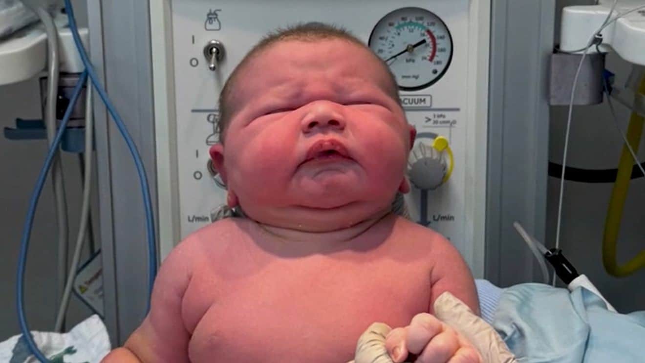 Beb Gigante Recm Nascido De Quase 13 Libras Surpre 1768153877052