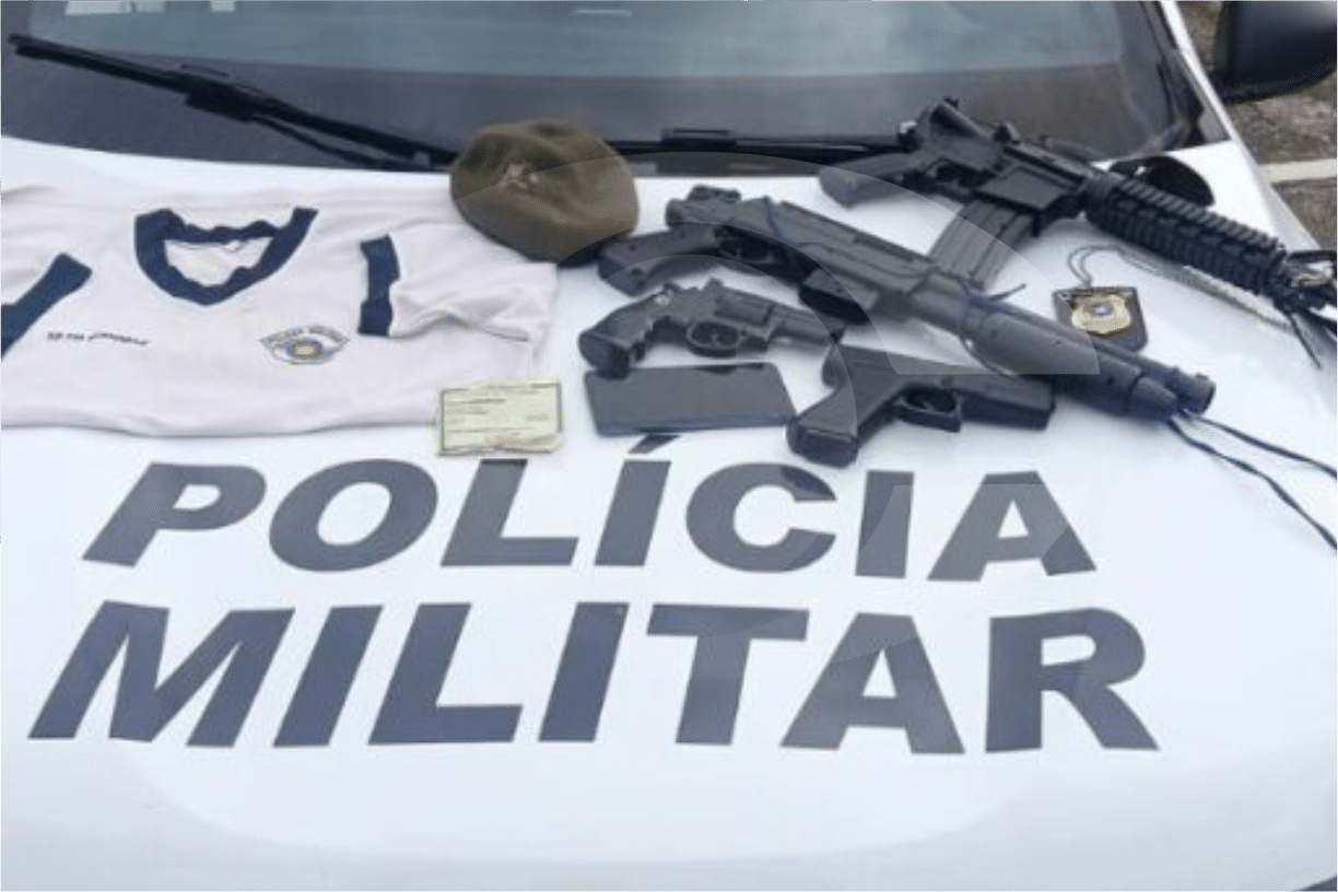 Polícia Militar Prende Homem Com Arma Falsa E Fardamento Da Pm Falso Em Araçariguama