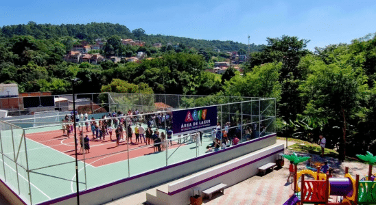 Nova Área De Lazer É Inaugurada No Jardim Brasília Em São Roque