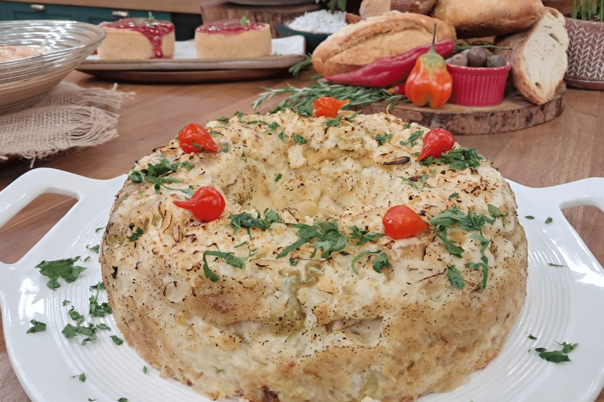 Pudim Bacalhau