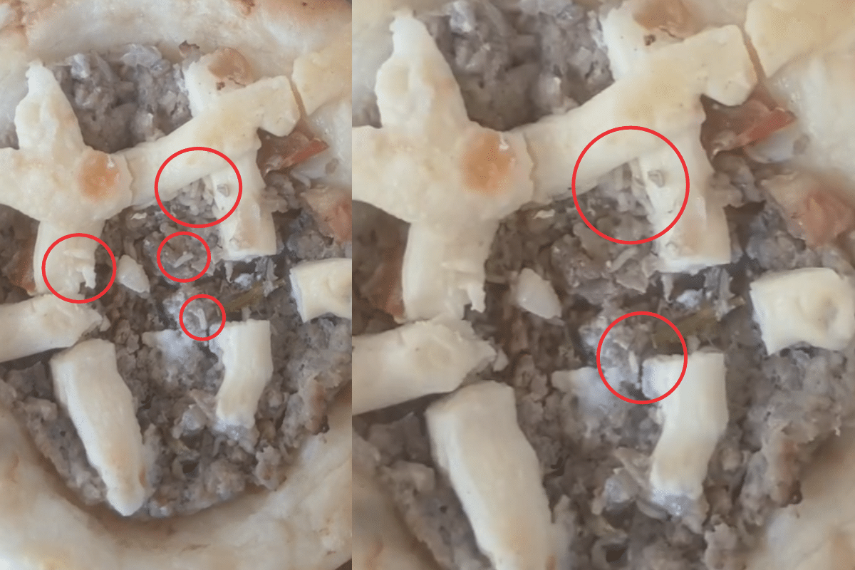 Cliente Compra Esfira De Carne Infestada De Larvas Em Supermercado Em Mairinque