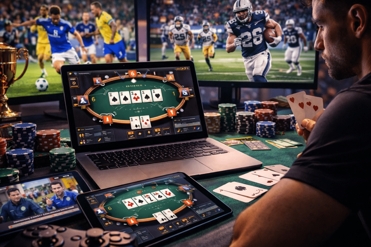 Esportes E Poker A Mistura Explosiva Que Está Virando Febre