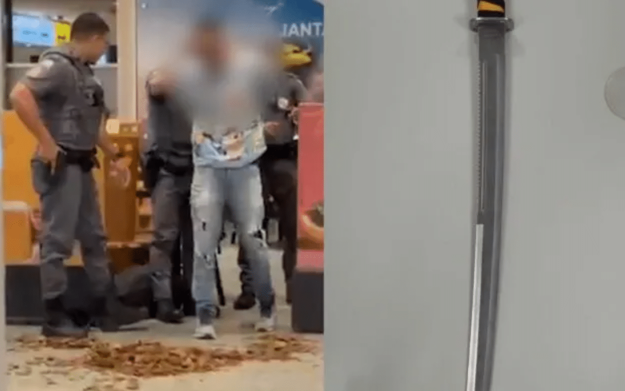 Homem Em Surto Armado Com Espada Causa Pânico No Aeroporto De Viracopos