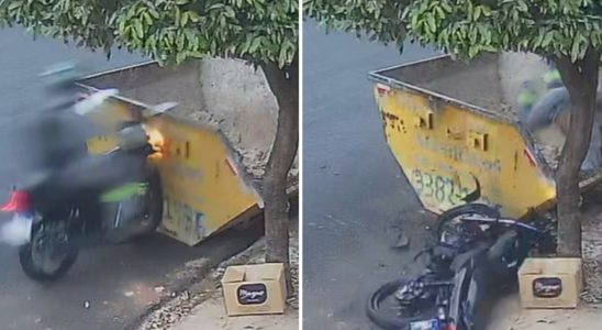 Motociclista Arremessado Para Dentro De Caamba Aps 1778607420365