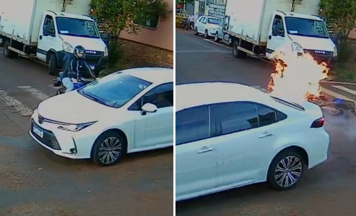 Motociclista Sobrevive A Coliso Violenta Com Explo 1777729852185